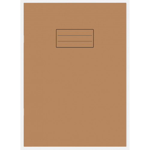 A4 Kraft Card Cover Exercise Notebooks