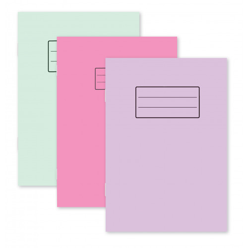 A5 Pastel Card Cover Exercise Books