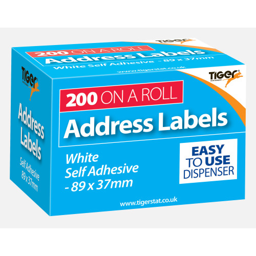 Self Adhesive Address labels on a Roll - 200(12)
