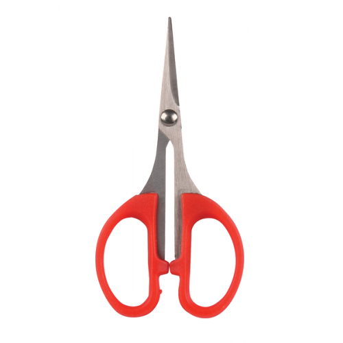 Decoupage (craft) scissors- red handle/10cm/with cover