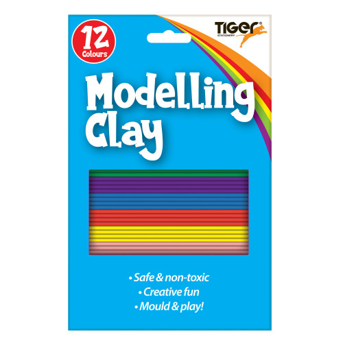 Modelling Clay 12 Assorted Colours
