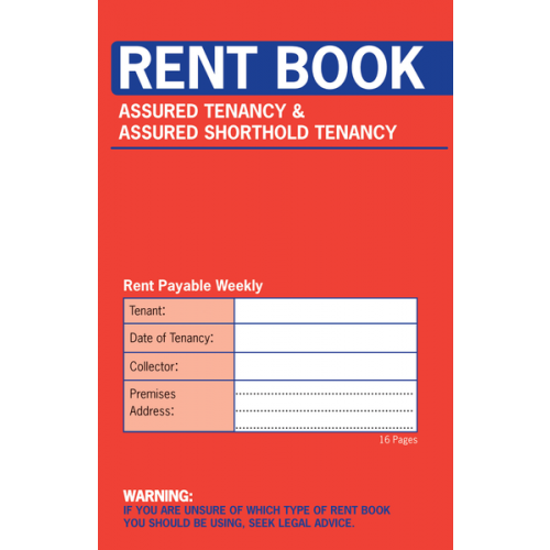 Rent book - Assured Tenancy