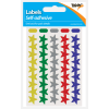 Coloured Self Ahesive Stars