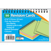 Revision Cards 6 x 4" Coloured 50 Twin Wire