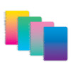 A5 Twinwire 2 Tone Notebook 4 Assorted Colours