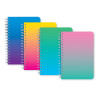 A6 Twinwire 2 Tone Notebook 4 Assorted Colours