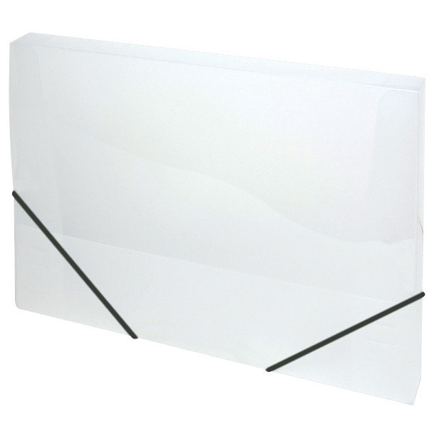 Tiger Stationery - A4 Box Files Clear